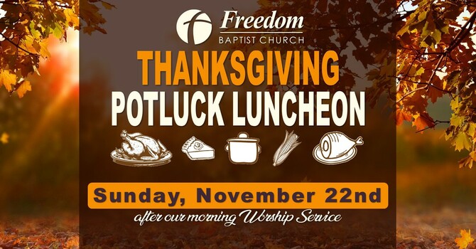 Thanksgiving Potluck Luncheon