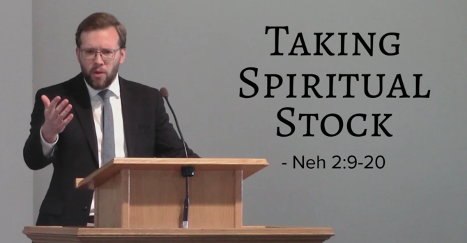 Taking Spiritual Stock 