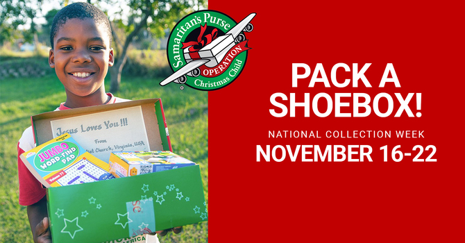 Operation Christmas Child Shoeboxes image
