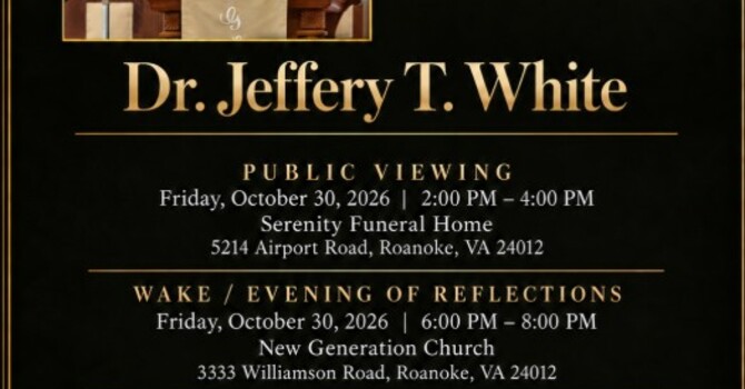 Dr. Jeffery T. White