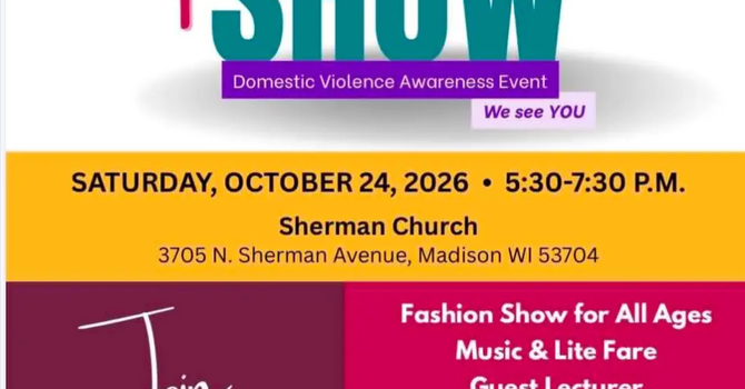 Fashion show for domestic violence awareness