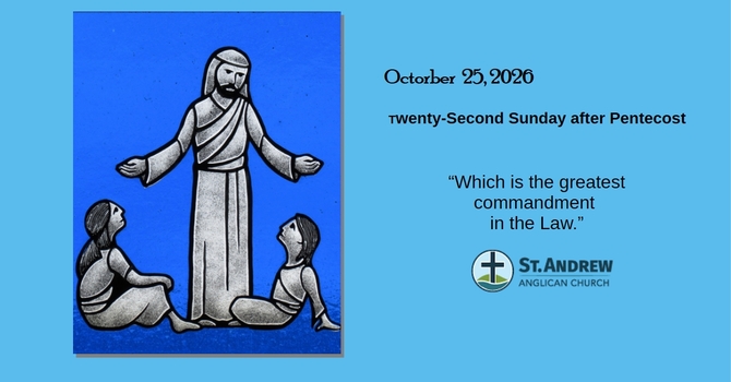 October 25, 2026   10 a.m. Holy Eucharist image