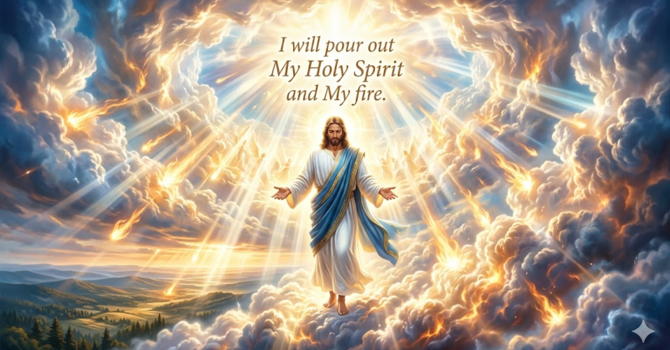 I  Will Pour Out My Holy Spirit and My Fire  image