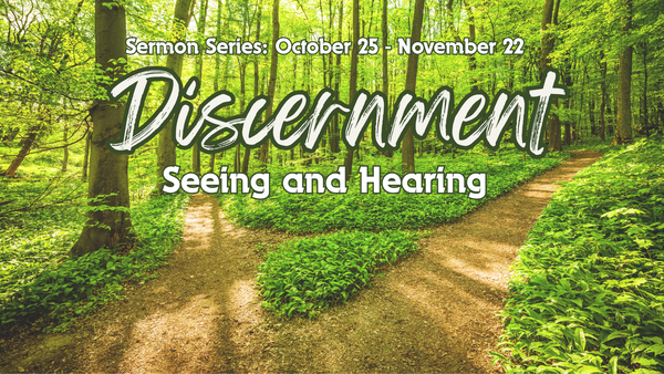 Discernment: Seeing & Hearing