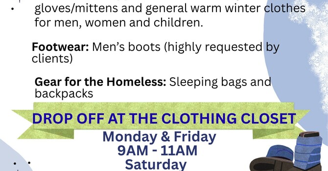 Winter Clothing Needed