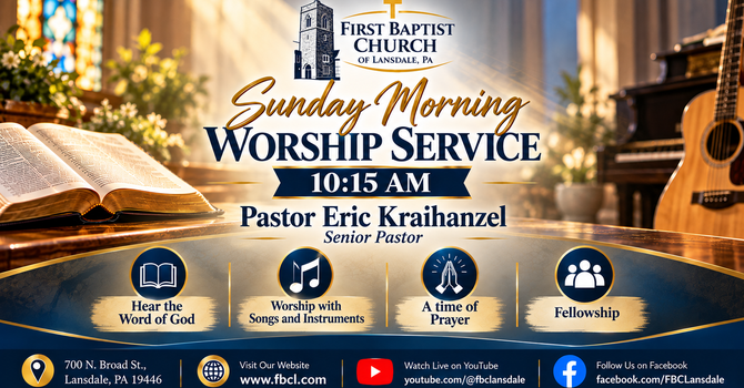 Sunday Worship Service 