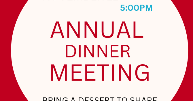 Annual Dinner Meeting
