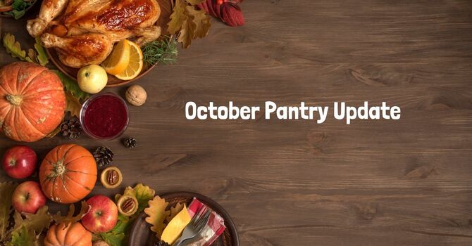 October Pantry Update image