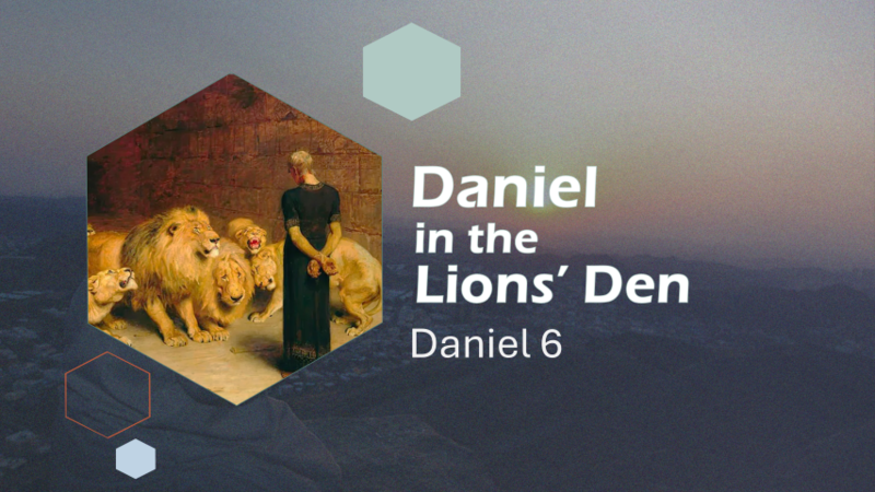 This Sunday's Message... "Daniel in the Lions' Den”