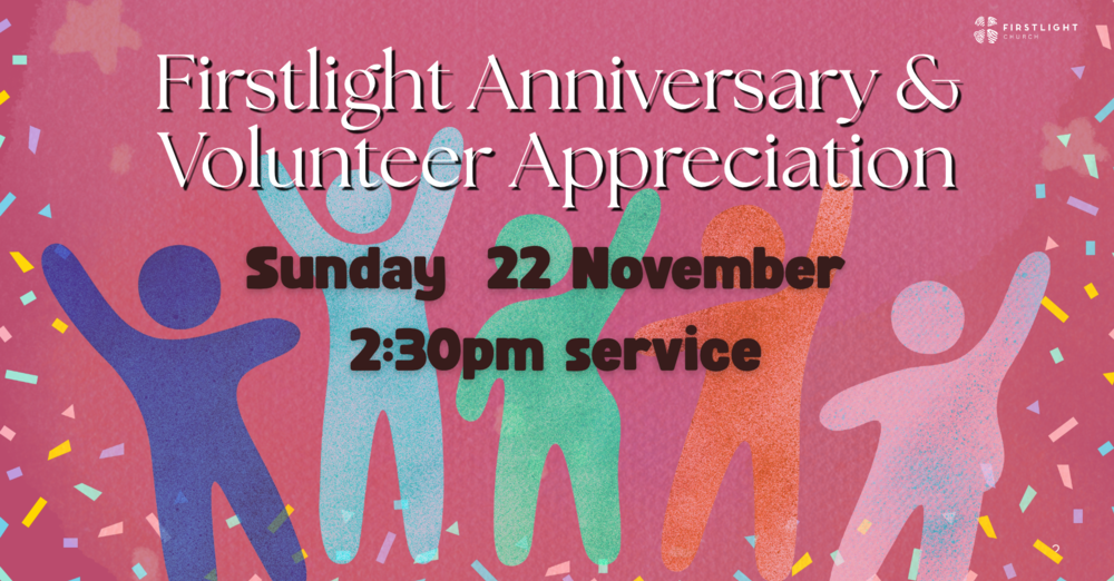 Anniversary & Volunteer Appreciation Service