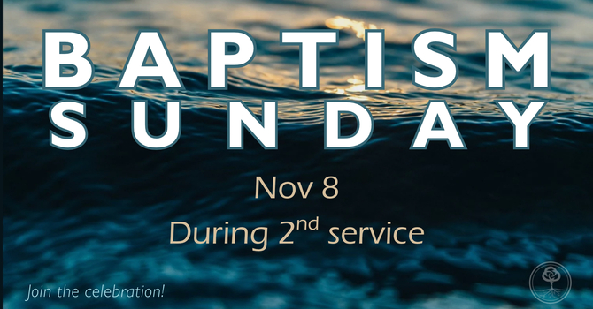 Baptism Sunday