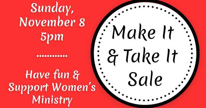 Make It & Take It Sale