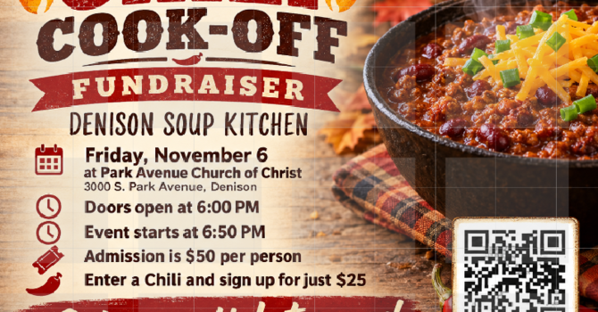 Center Cross Chili Fund Raiser