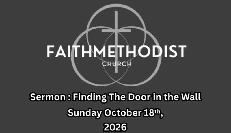 Finding The Door In The Wall