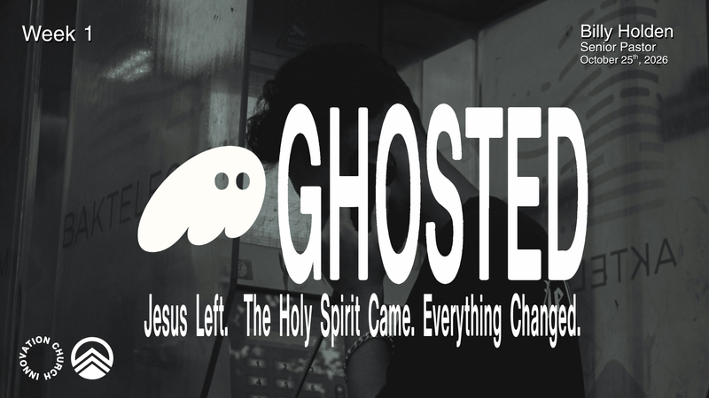 Jesus Left. The Holy Spirit Came. Everything Changed.