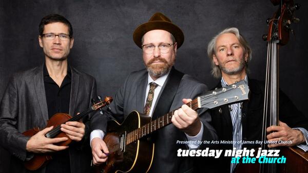 Tuesday Night Jazz at the Church Presents: Avram McCagherty Trio
