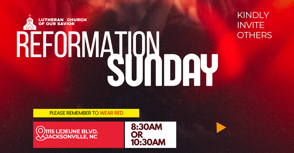 Reformation Sunday