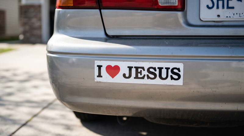 Jesus - More Than A Bumper Sticker