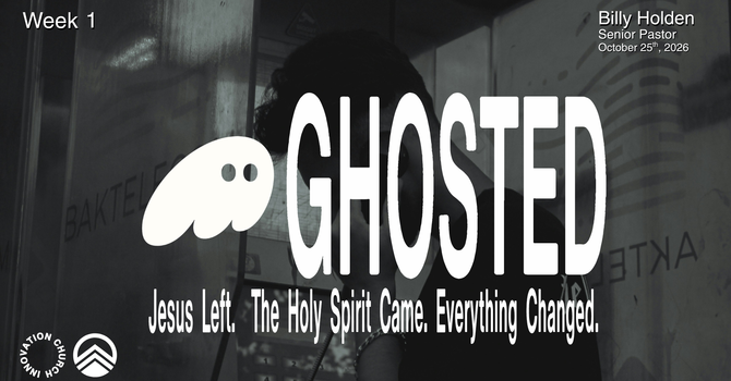 Jesus Left. The Holy Spirit Came. Everything Changed.
