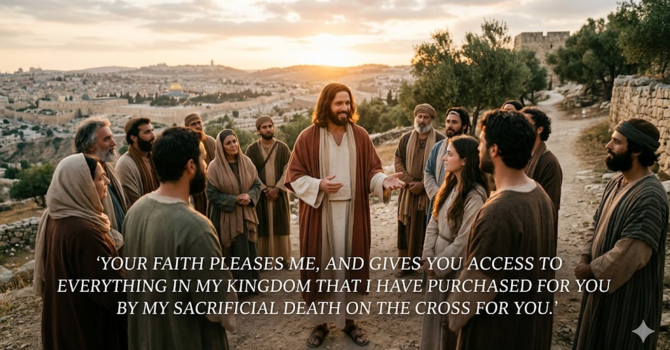 Your Faith Pleases Me image