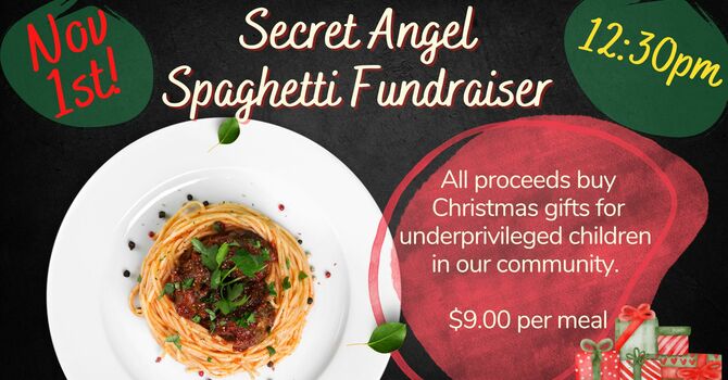 Secret Angels Spaghetti Dinner