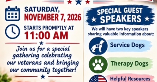 Veterans Appreciation and Community Lunch
