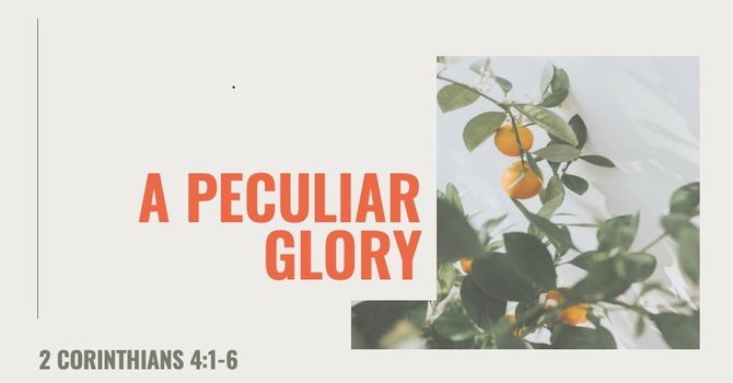 A Peculiar Glory, Part 1