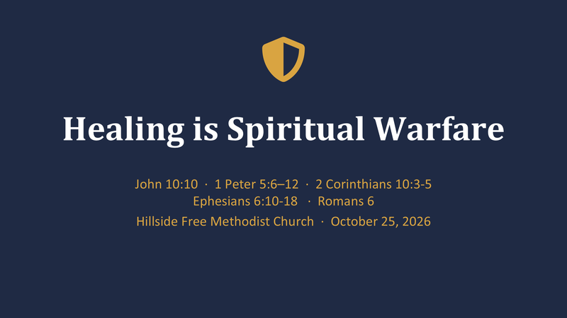 Healing is Spiritual Warfare