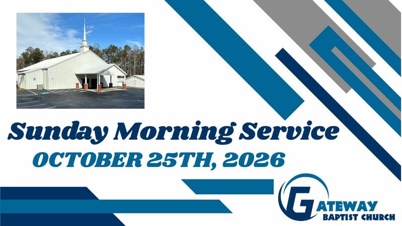 October 25th, 2026 AM