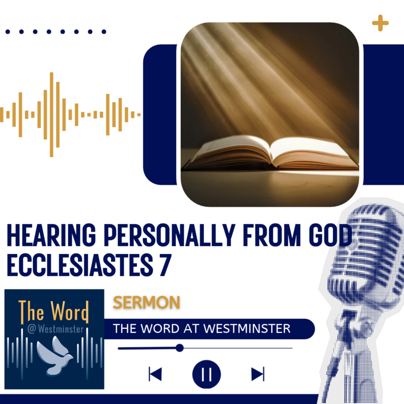 Hearing Personally from God   