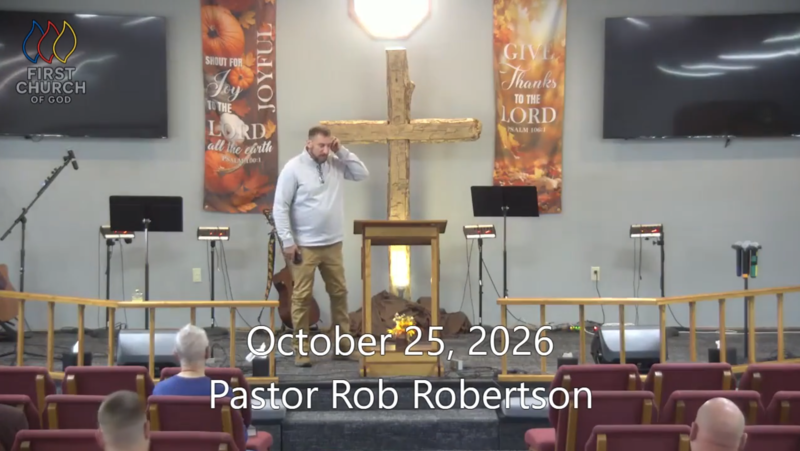 10-25-2026 Sermon