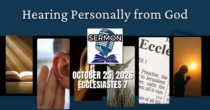  Hearing Personally from God