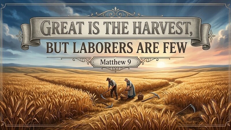 Great is the Harvest, But Laborers Are Few