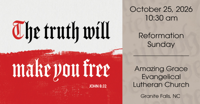 Reformation Sunday