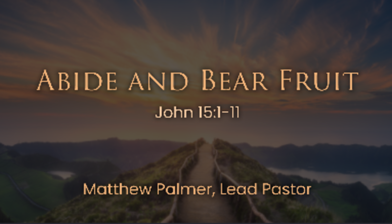 Abide and Bear Fruit