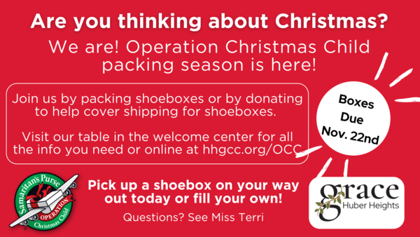 Operation Christmas Child | Pack a Shoebox