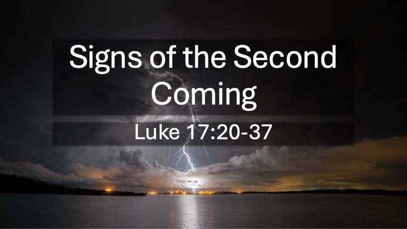Signs of the Second Coming