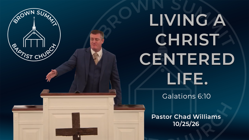 Living a Christ Centered Life