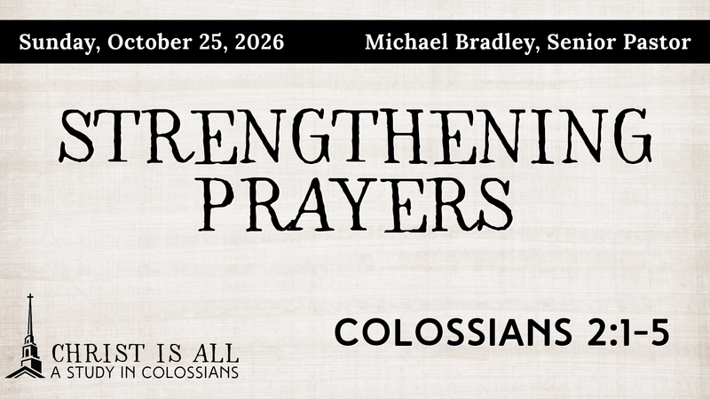 Strengthening Prayers