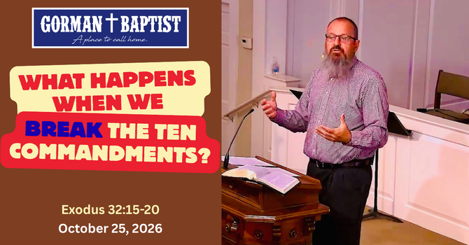 What Happens When We Break the Ten Commandments?