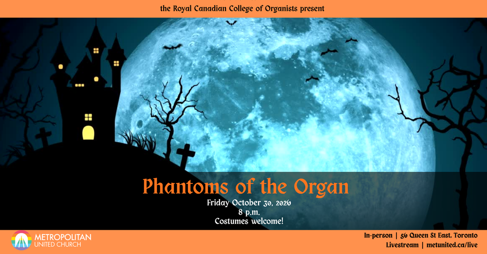 Phantoms of the Organ - October 30, 2026