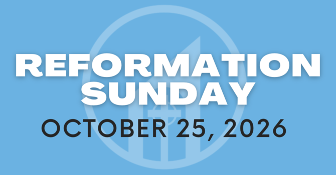 Reformation Sunday 