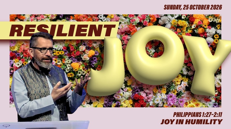  25 October 2026 | 9am Morning Service