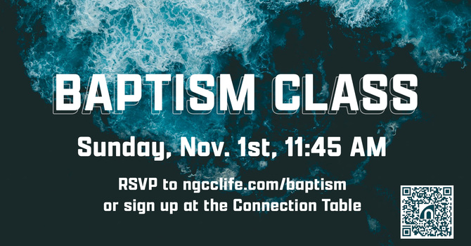 Baptism Class