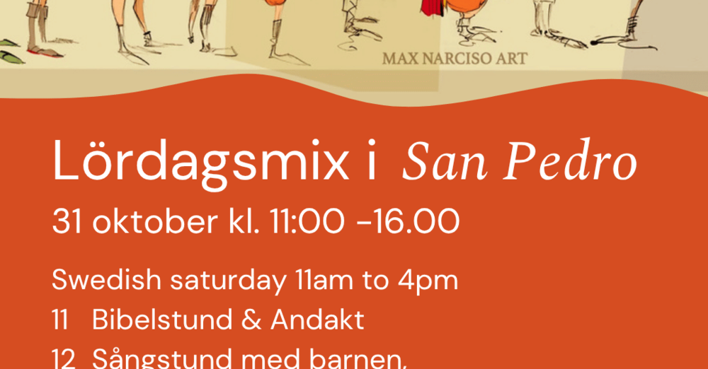 Lördagsmix i San Pedro