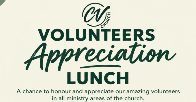Volunteers Appreciation Lunch