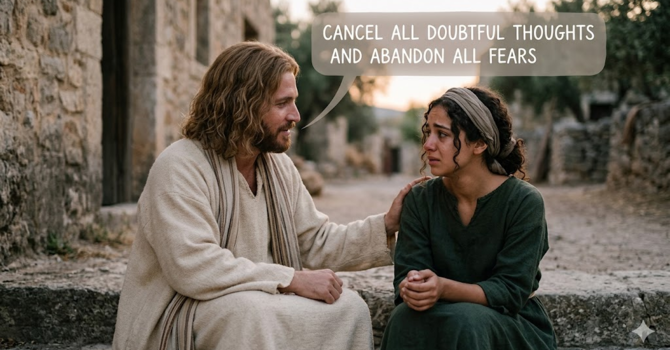 Cancel all Doubtful Thoughts and Abandon all Fears   