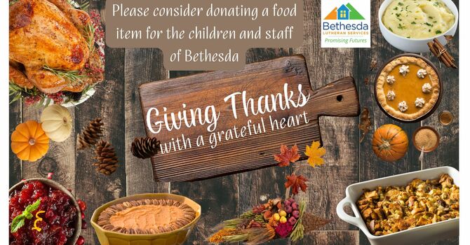 Thanksgiving Meal for Bethesda
