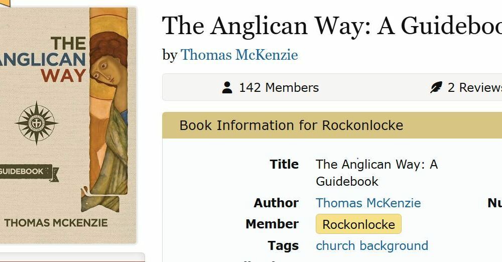 "The Anglican Way - A Guidebook" by Thomas McKenzie.