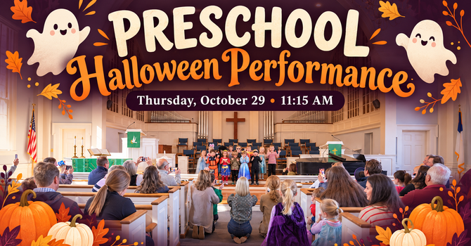 Preschool Halloween Performance